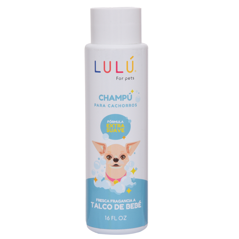 Shampoo Lulu Perros Cachorros16 OZ