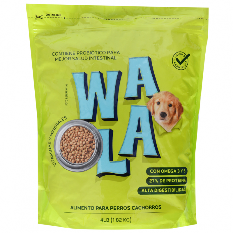 Alimento Perro Wala Cachorros4 LB