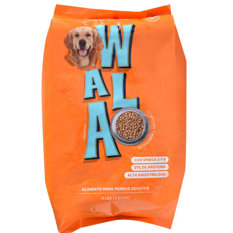 Alimento Perro Wala Adultos8 LB