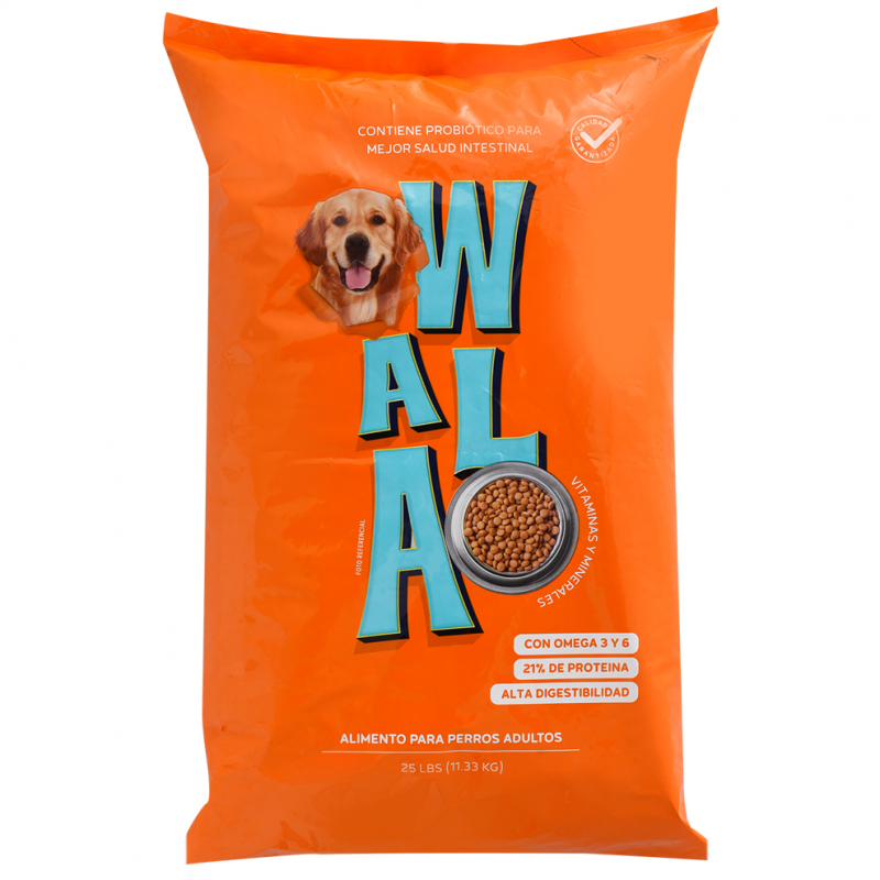 Alimento Perro Wala Adultos25 LB