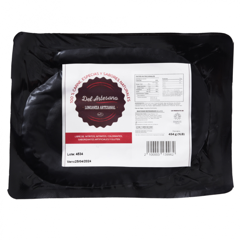 Longaniza Artesanaldel Artesano1 LB