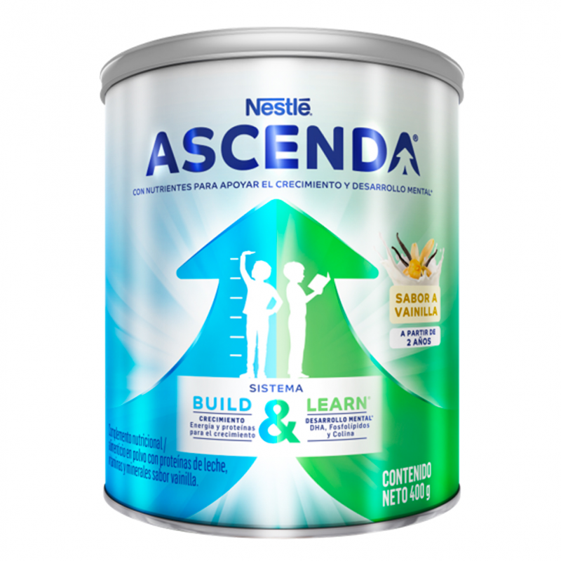 Complemento Nutricional Ascenda Sabor Vainilla400 GR