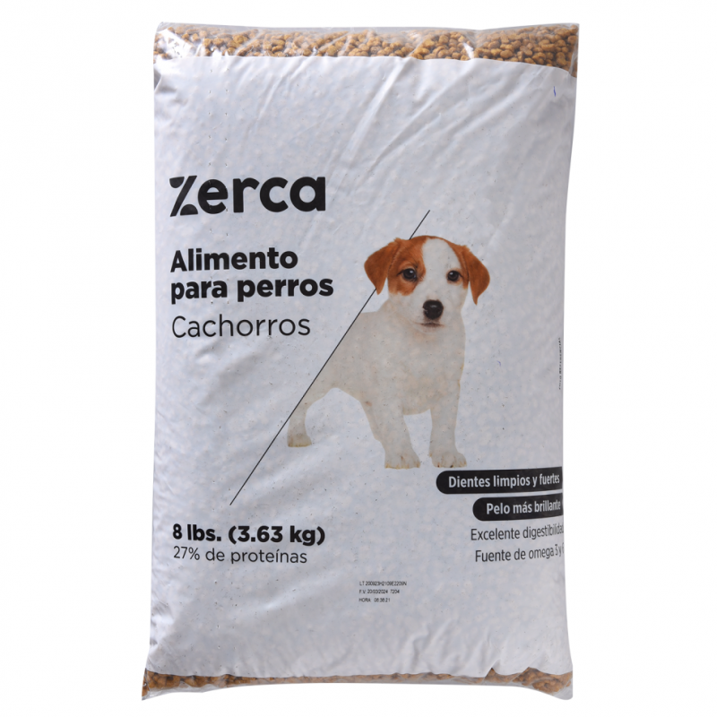 Alimento Perro Zerca Cachorro8 LB