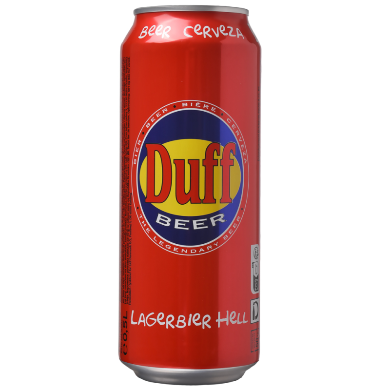 Cerveza Duff Prem Alemana Lager500 ML