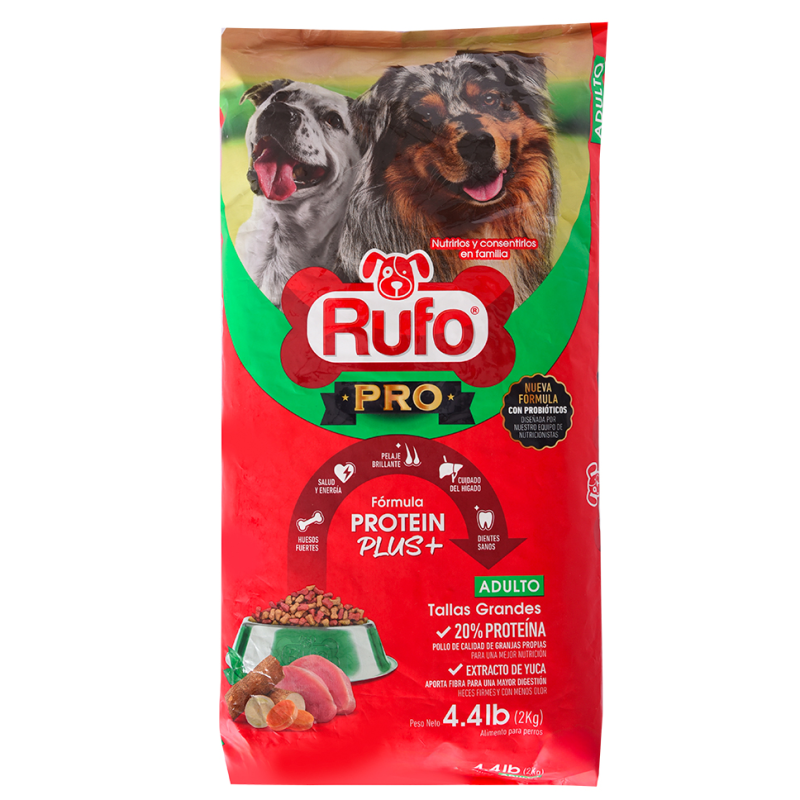 Alimento Para Perro Rufo Pro-adulto4.4 LB