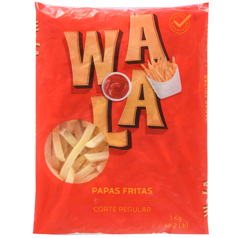 Papas Fritas Wala Congeladas2.5 LB