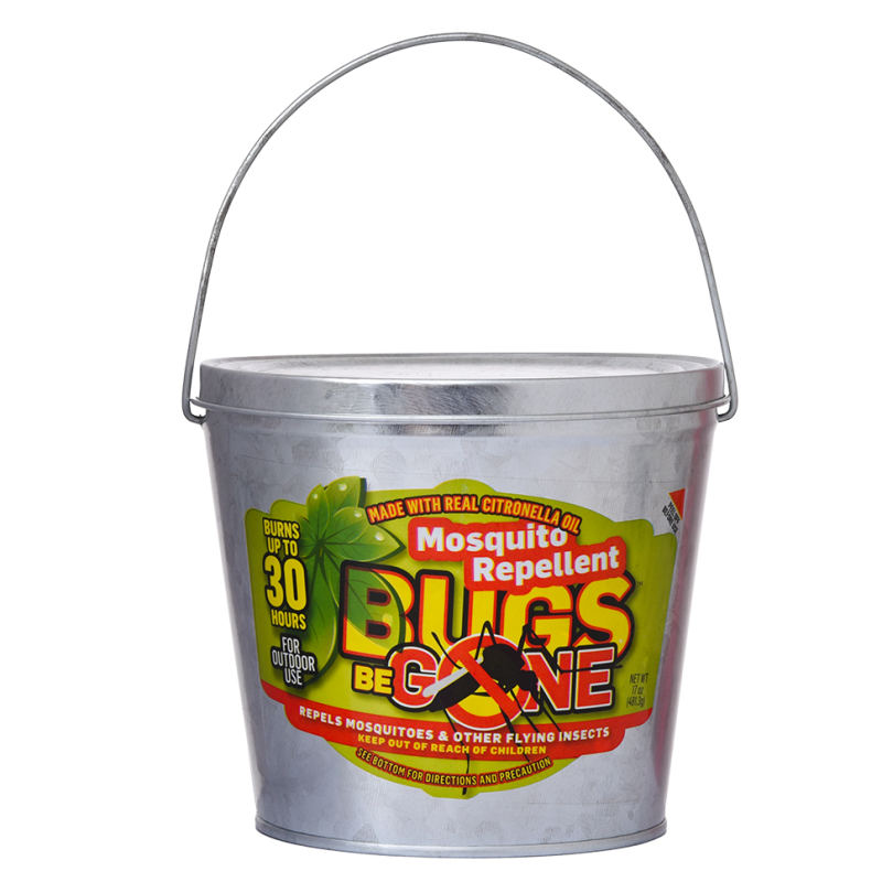 Repelente Magic Light Velas Bugs Citronel BucketsPAQ