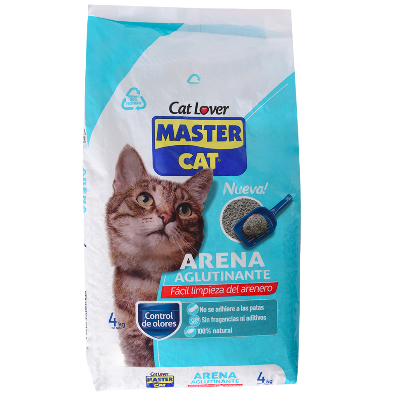 Arena Master Cat Aglutinante Para Gatos4 KG