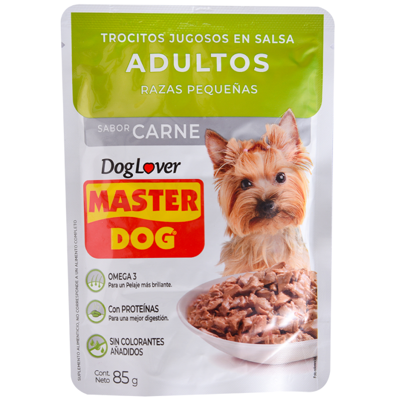 Snack Master Dog Trocitos Jugosos Peq Carn85 GR