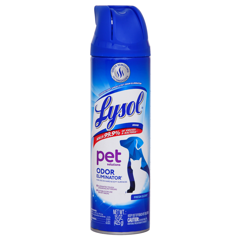 Eliminador De Olores De Mascotas Lysol15 OZ