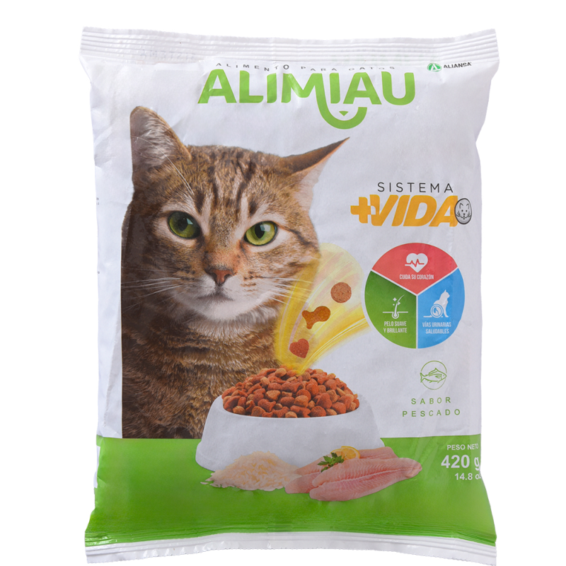 Alimento Para Gatos Alimiau Adulto420 GR