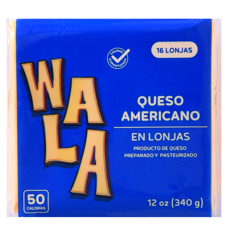 Queso Wala Americano 16 Und12 OZ