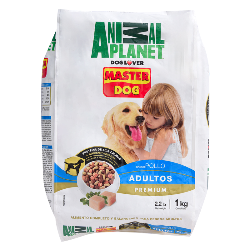 Alimento Master Dog Para Perros Adulto Pollo2.2 LB