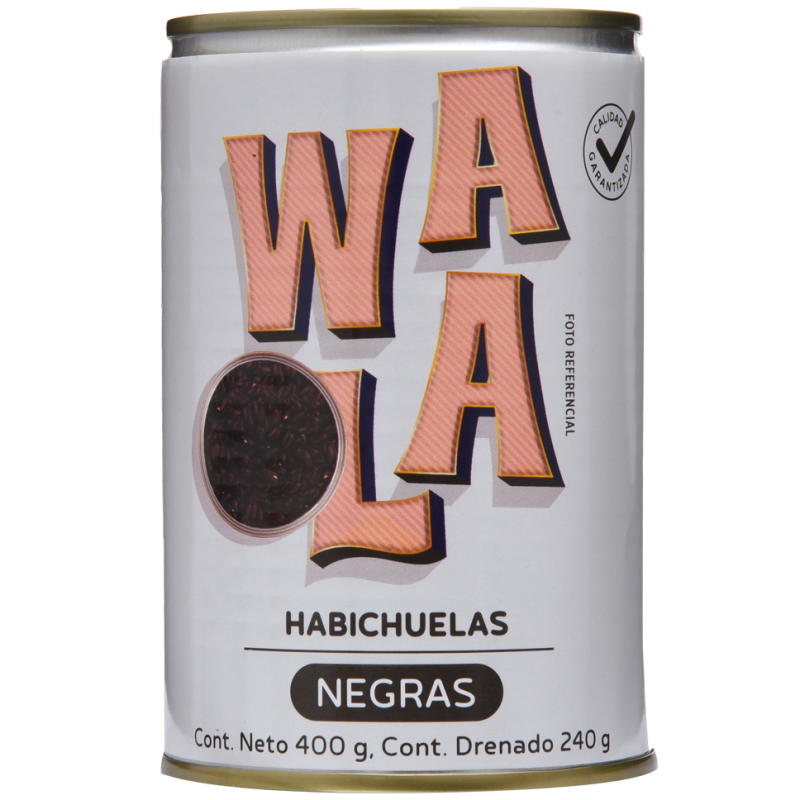 Habichuelas Negras Wala Enlatadas15 OZ