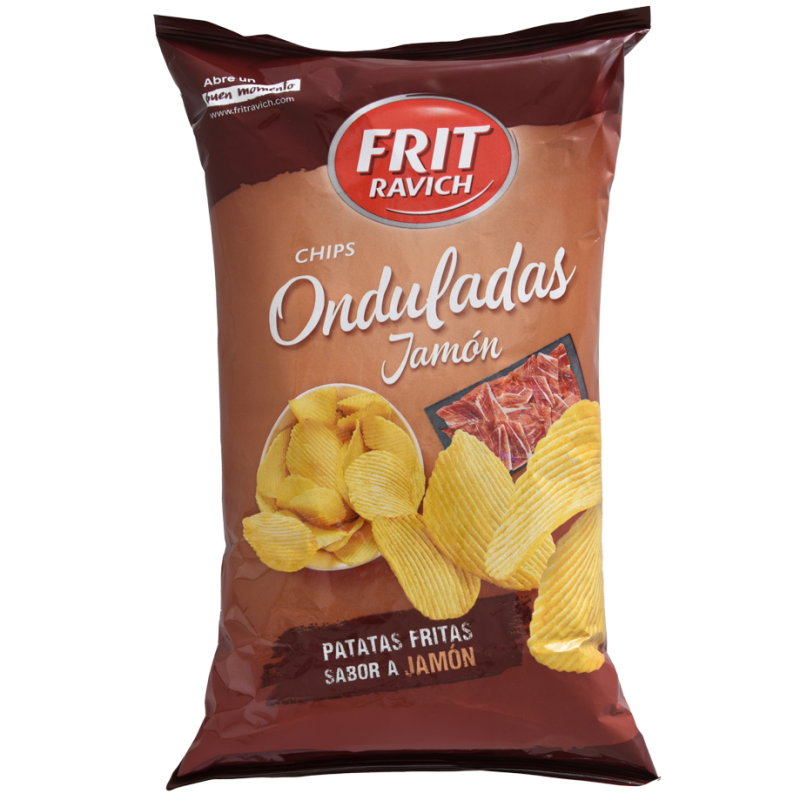 Papitas Frit Ravich Jamon Onduladas125 GR