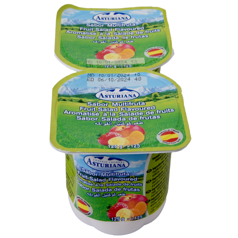 Yogurt Asturiana Multifruta125 GR