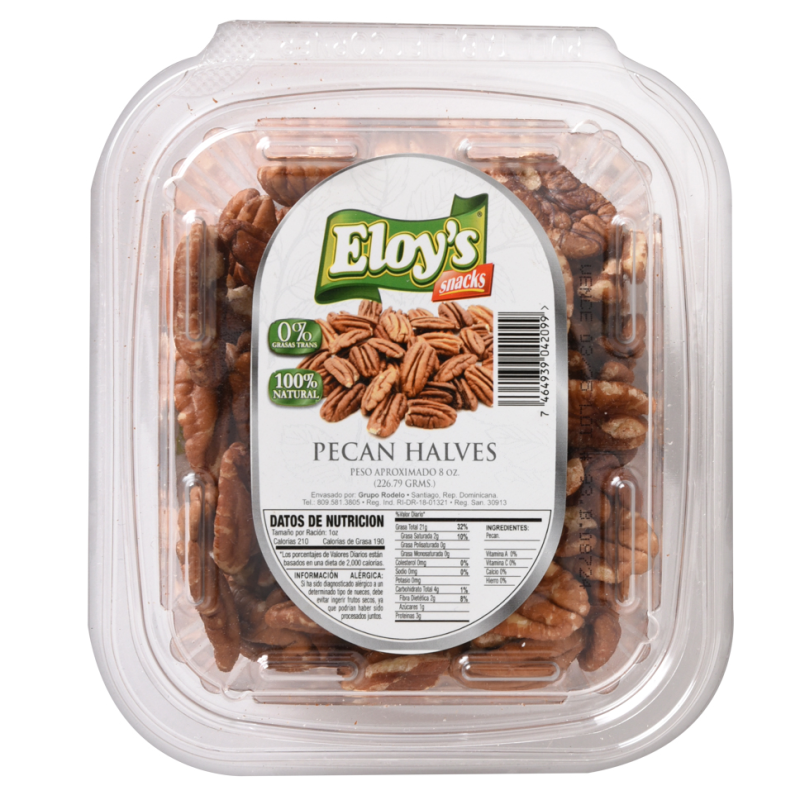 Pecans En Mitades Eloys8 OZ