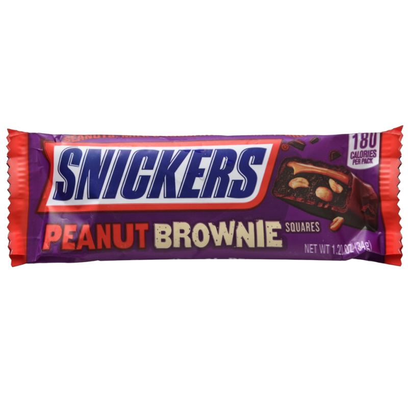 Chocolate Snickers Peanut Brownie Bar1.2 OZ