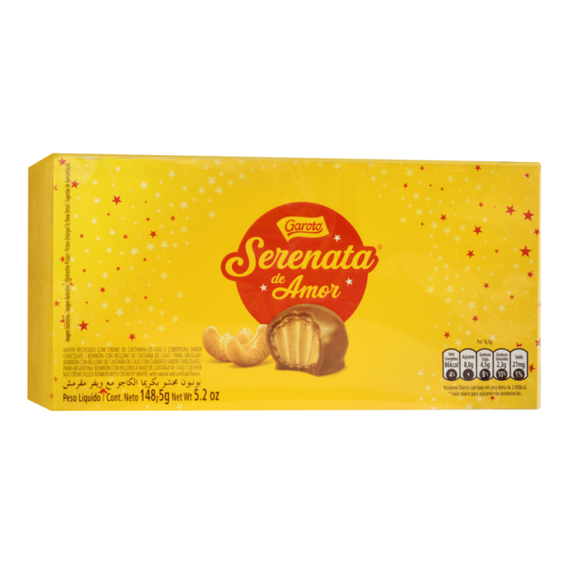 Estuche Bombones Garoto Serenata De Amor148 GR