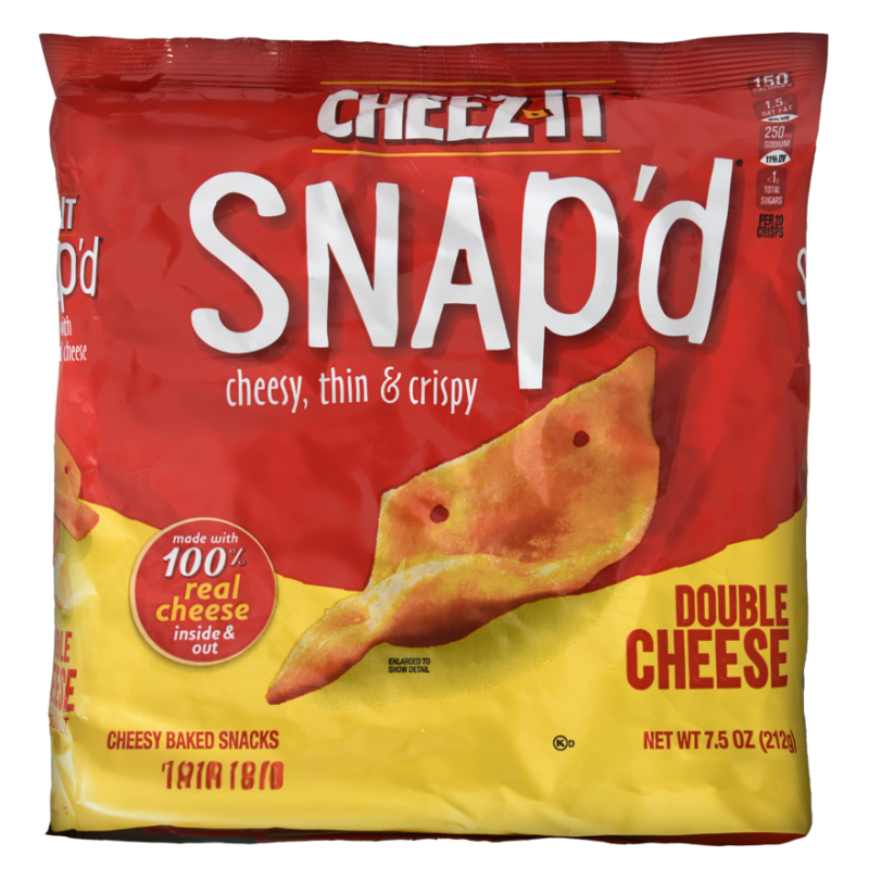 Galleta Snapd Doble Cheddar Cheez-it7.5 OZ