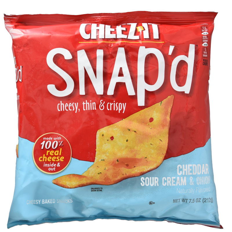 Galleta Snapd Cheddar Crema Agria Y Cebolla Cheez-it7.5 OZ