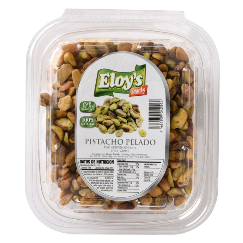 Pistachos Pelados Eloys6 OZ