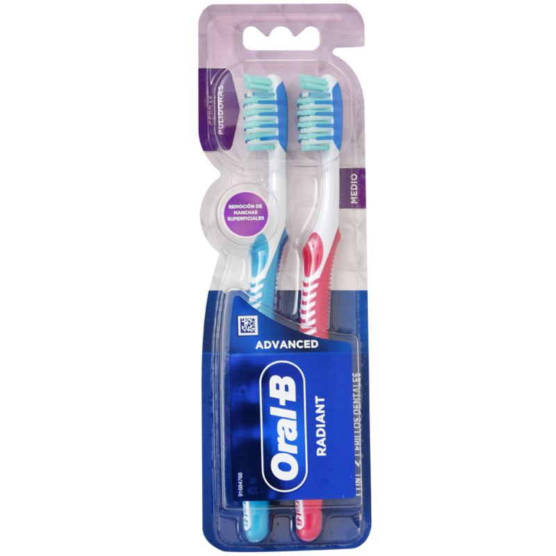 Cepillo Dental Oral B 3d White Radiant Medium2 UND