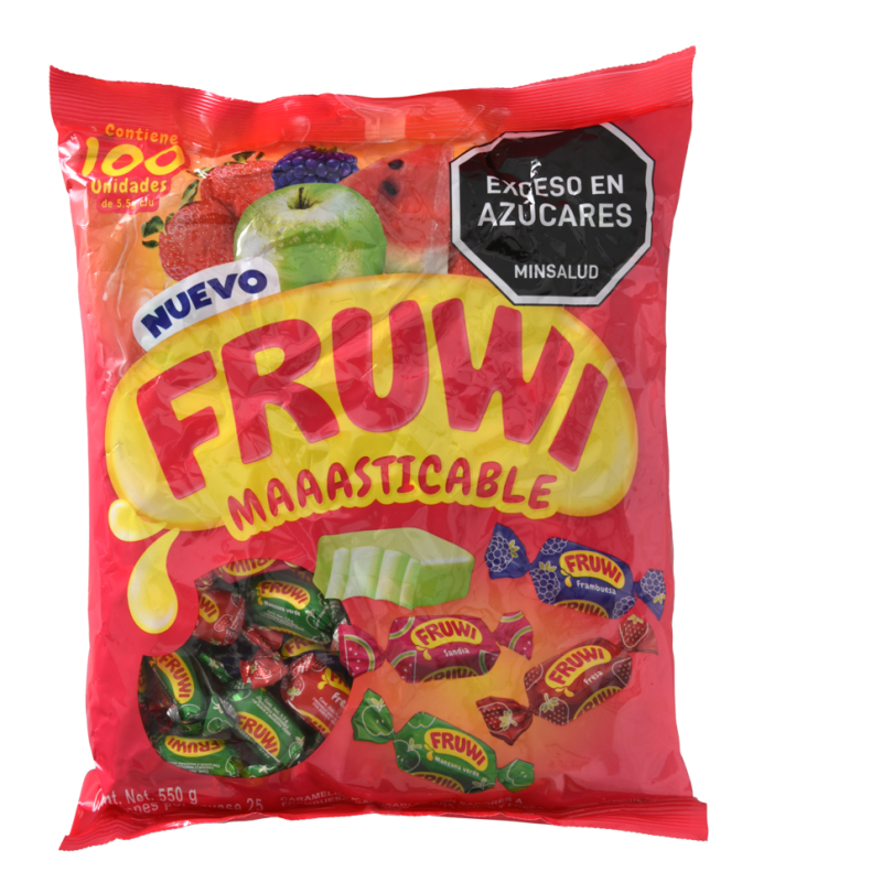 Caramelos Masticables Fruwi550 GR