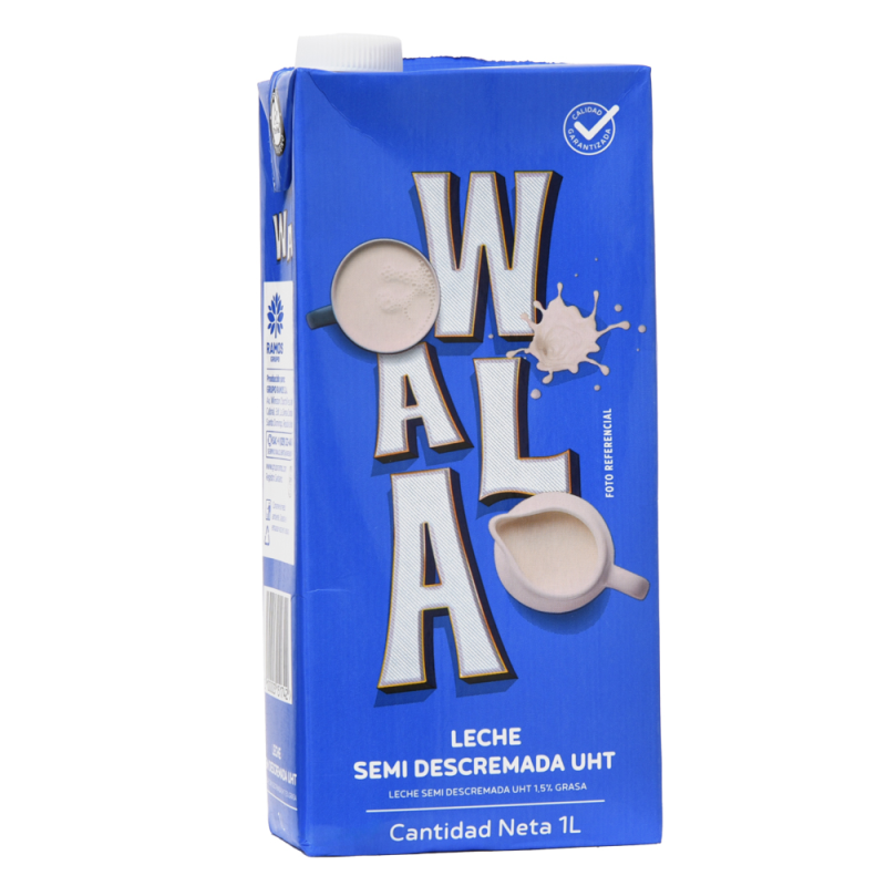 Leche Wala Semidescremada 1.5% Grasa1 LT