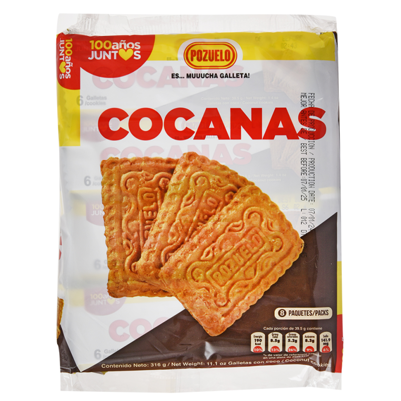 Galletas De Coco Pozuelo8 UND