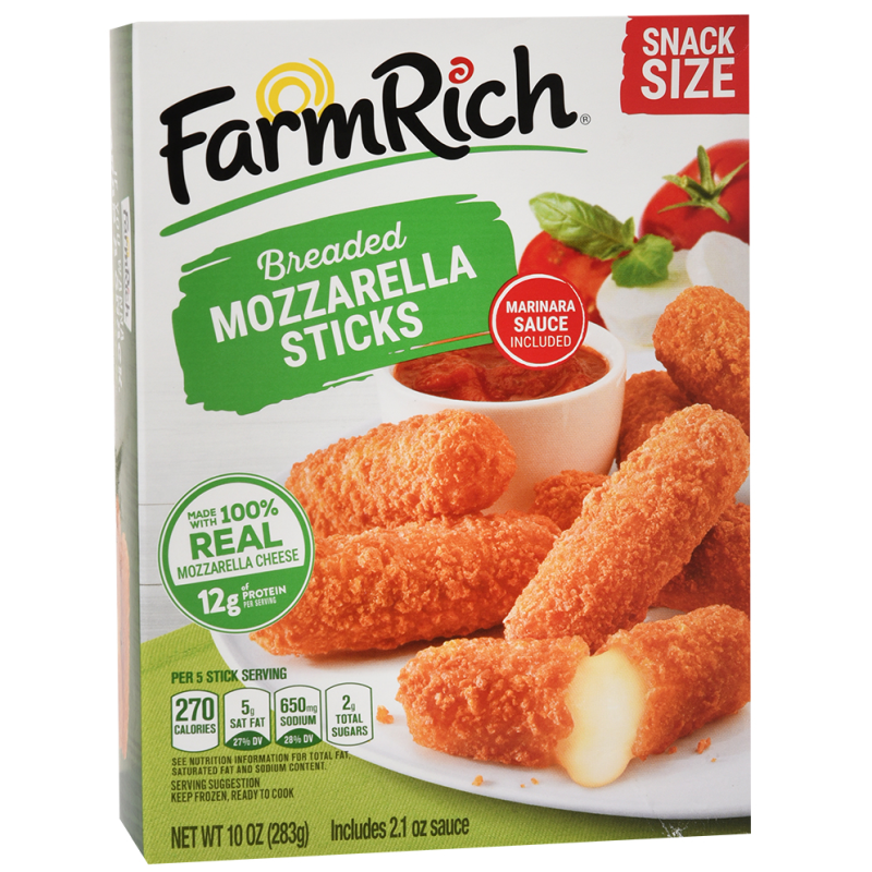Palitos De Mozzarella Farmrich Empanizados10 OZ