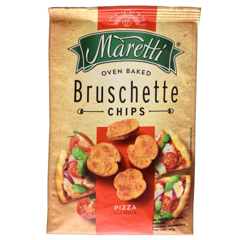 Tostadas Bruschette Maretti Pizza140 GR