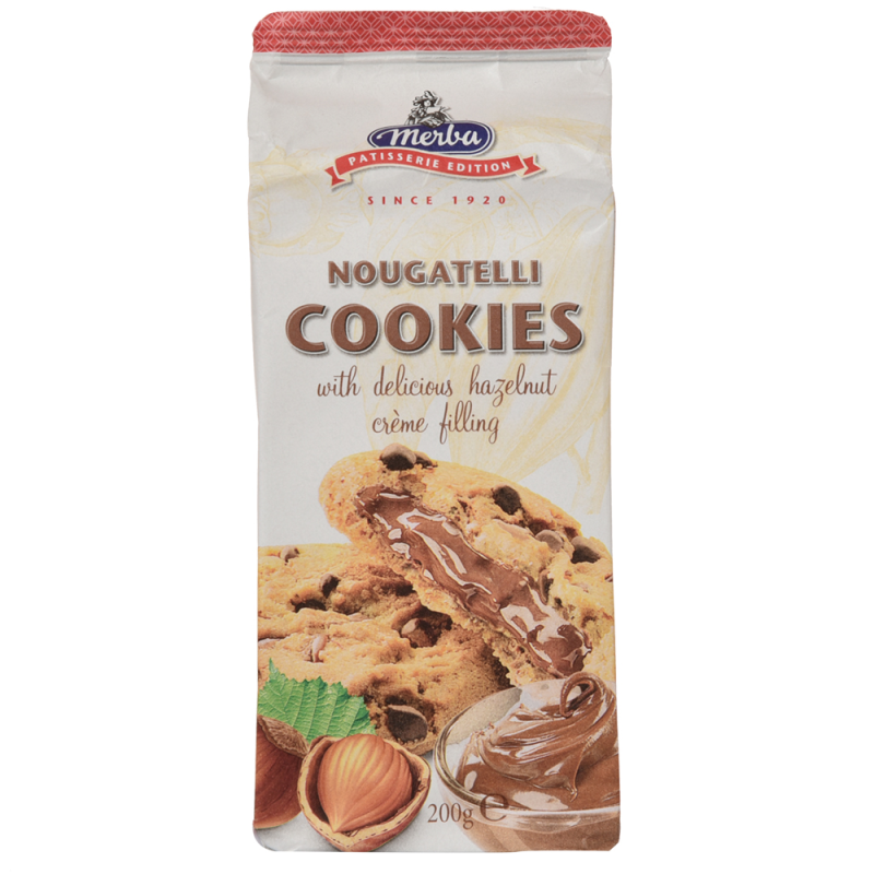 Galleta Merba Patisserie Nougatell200 GR