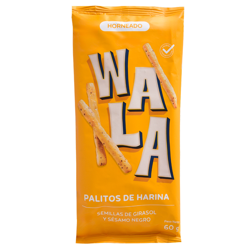 Palitos Wala Sesame Con Semillas60 GR