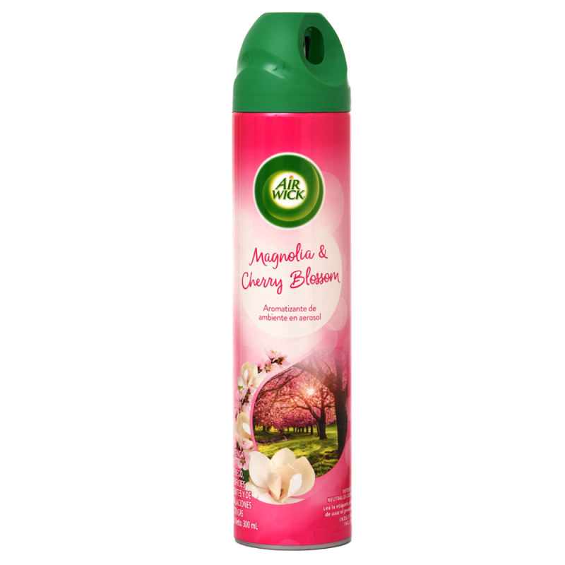 Ambientador En Aerosol Magnolia Cherry Blossom Airwick10.14 OZ