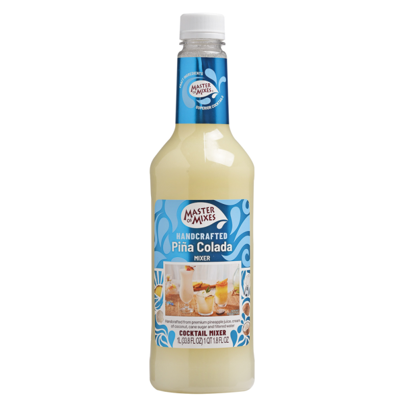 Mezclas Para Cocteles Sabor Piña Colada Master Of Mixes1 LT