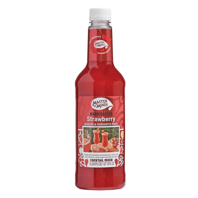 Coctel Strawberry Daiquiri Margarita Master Of Mixes1 LT