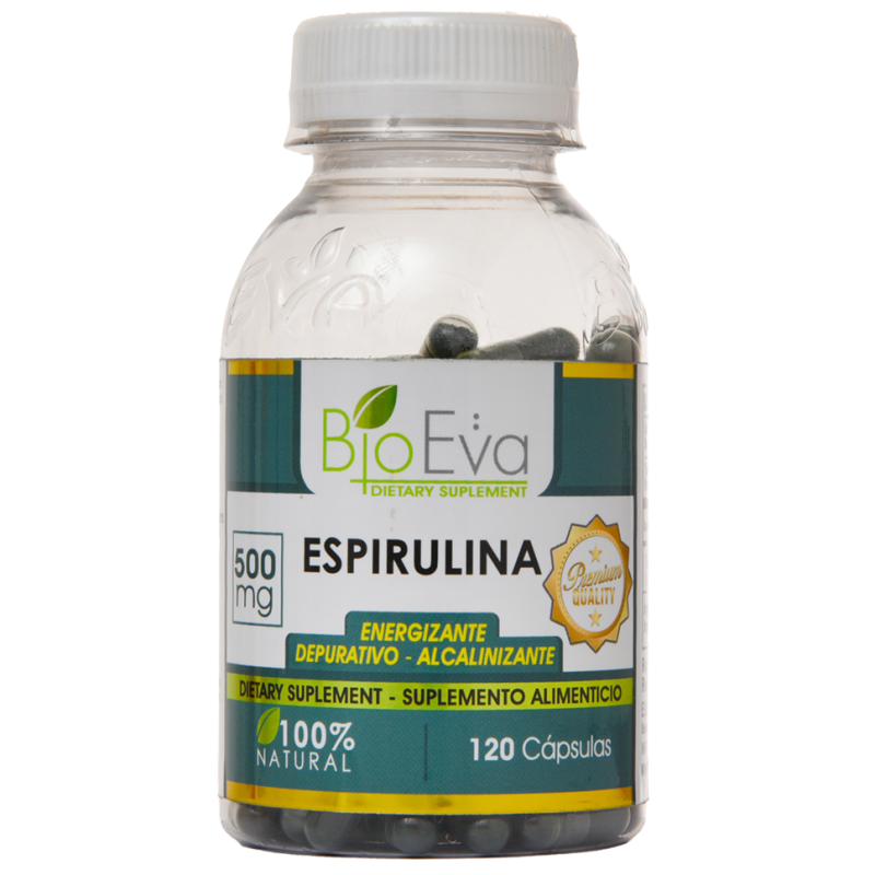 Espirulina 500 Mg Bio Eva120 UND