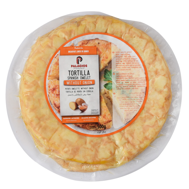 Tortilla Palacios Without Onion500 GR