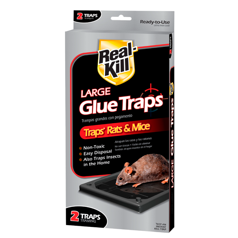 Pegatina Trampa Real Kill Pequeña Para Ratones2 UND