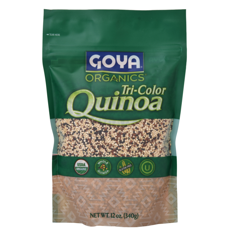 Semilla De Quinoa Tricolor Organica Goya12 OZ