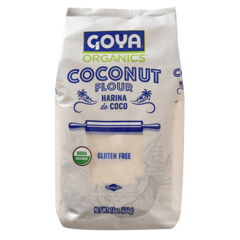 Harina De Coco Organico Goya16 OZ