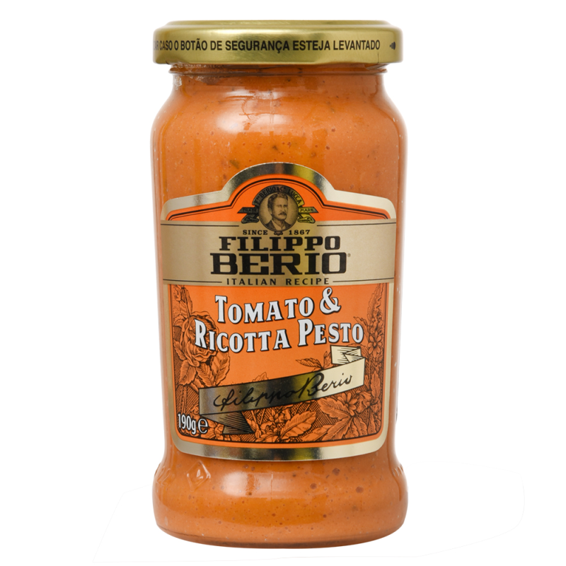 Salsa Pesto Tomate Ricotta Filippo Berio190 GR