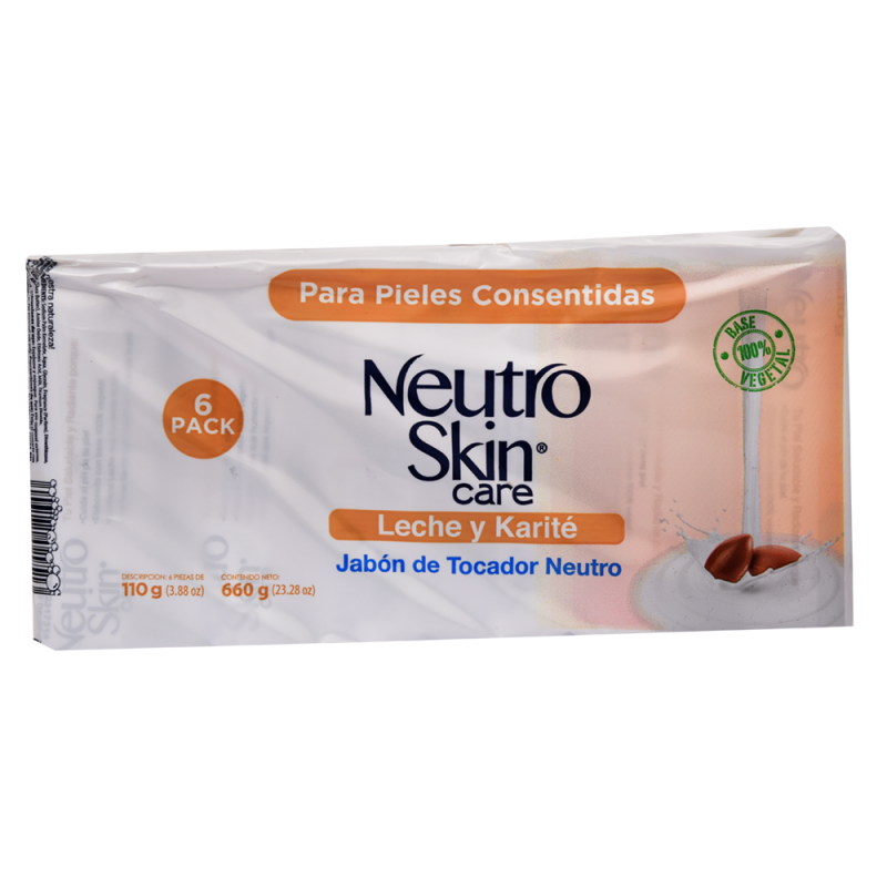 Jabón De Leche Y Karité Neutroskin6 UND