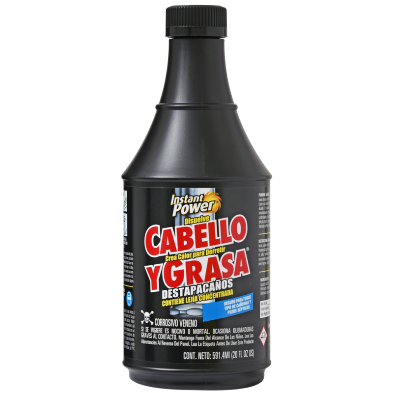 Destapacaño Instant Power Para Cabello20 OZ