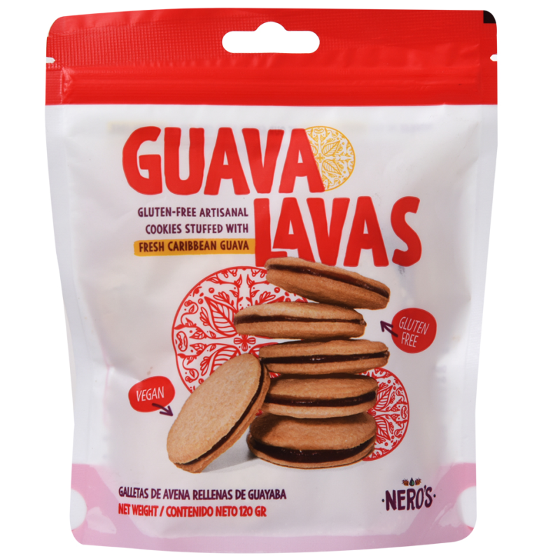 Galletas De Guayaba Guava Lavas120 GR