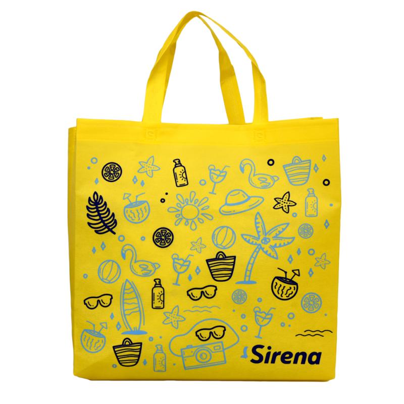 Bolsa Reusable Sirena Verano AmarillaPAQ