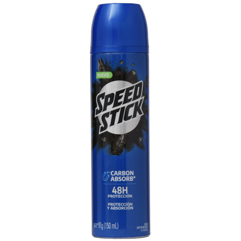 Desodorante Speed Stick Deo Carbon Absor Spray150 ML