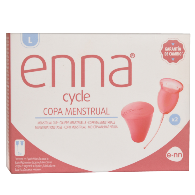 Copa Menstrual Con Aplicador Enna Talla L1 UND