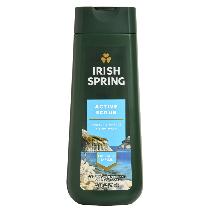 Gel De Baño Active Scrub Irish Spring20 OZ